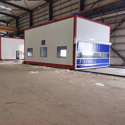 伸缩式喷漆房